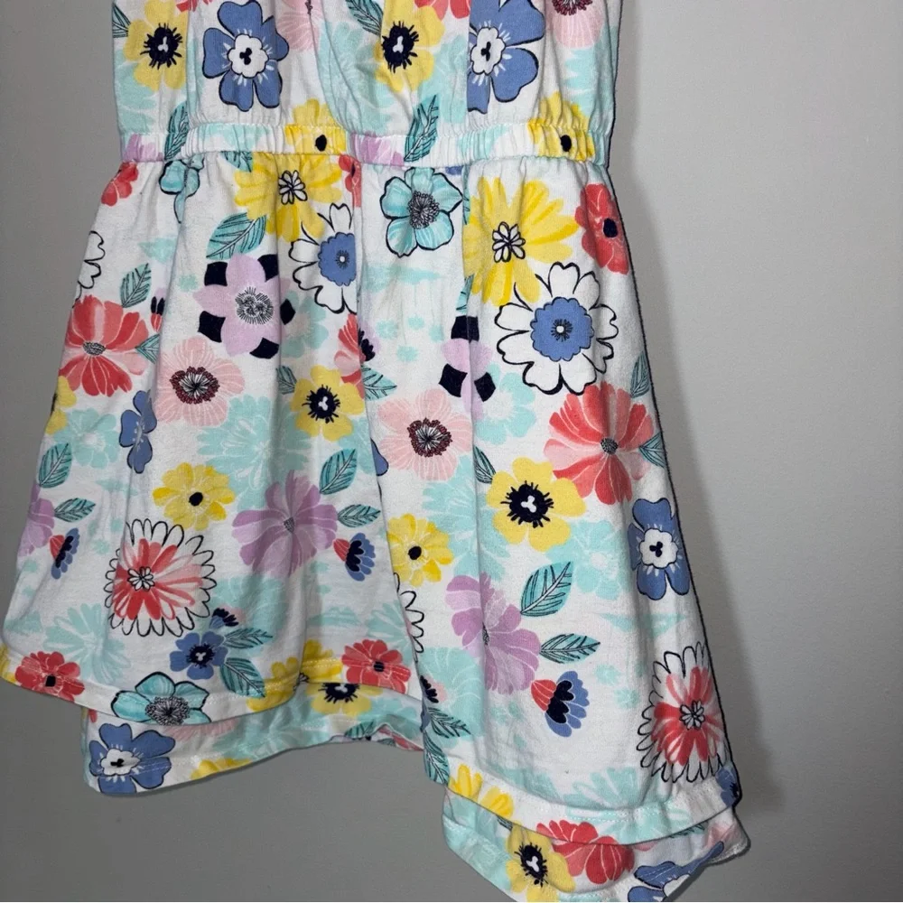 Floral Kids Dress with Straps